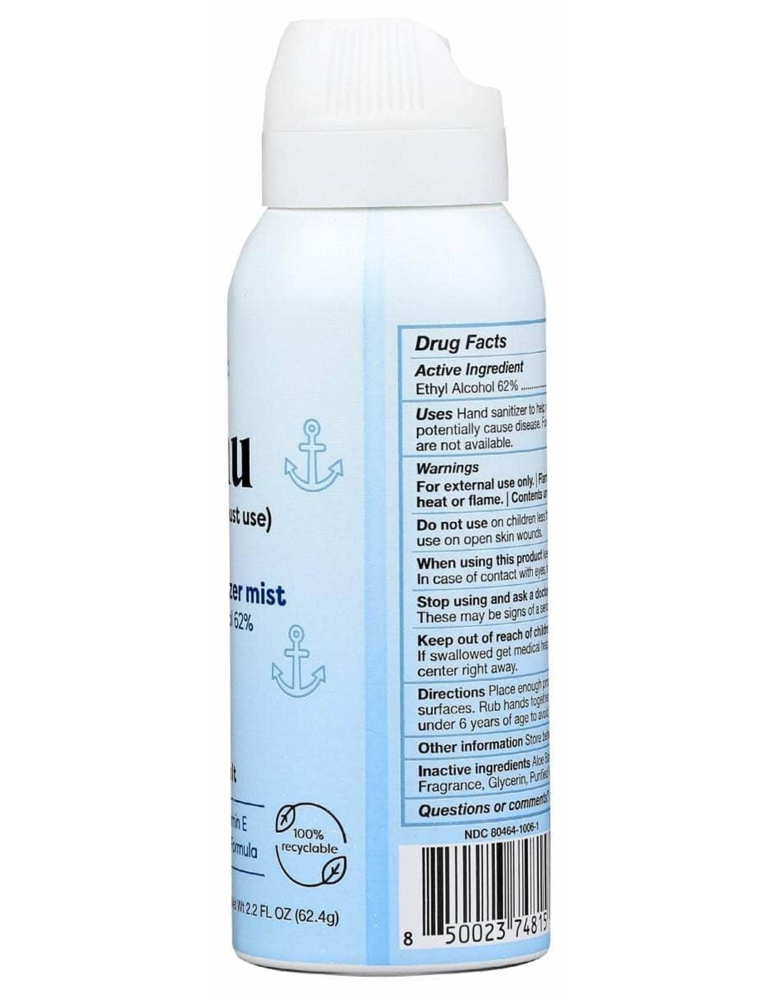 X EMU Sanitizer Sea salt