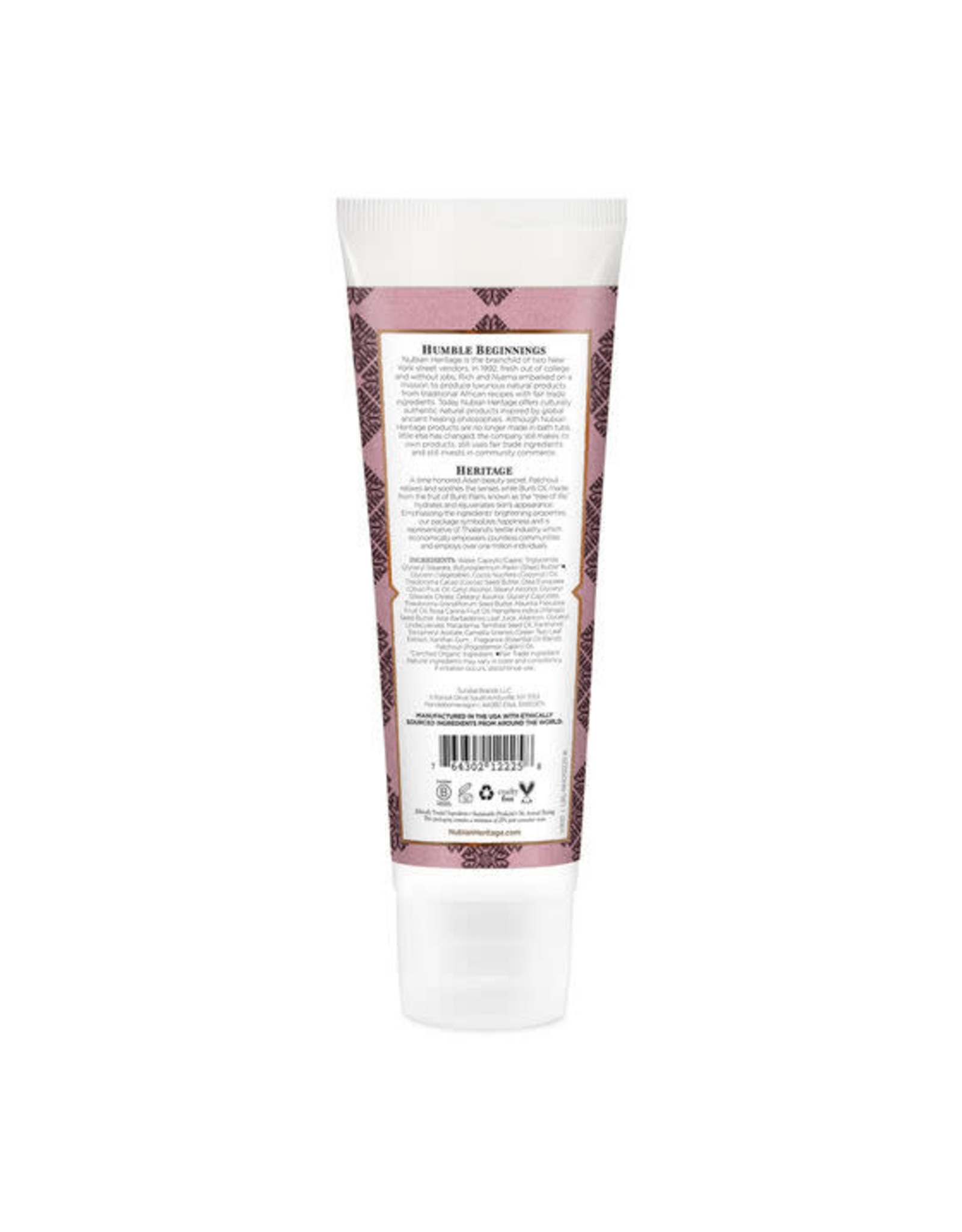 X Nubian Heritage Hand Cream Patchouli