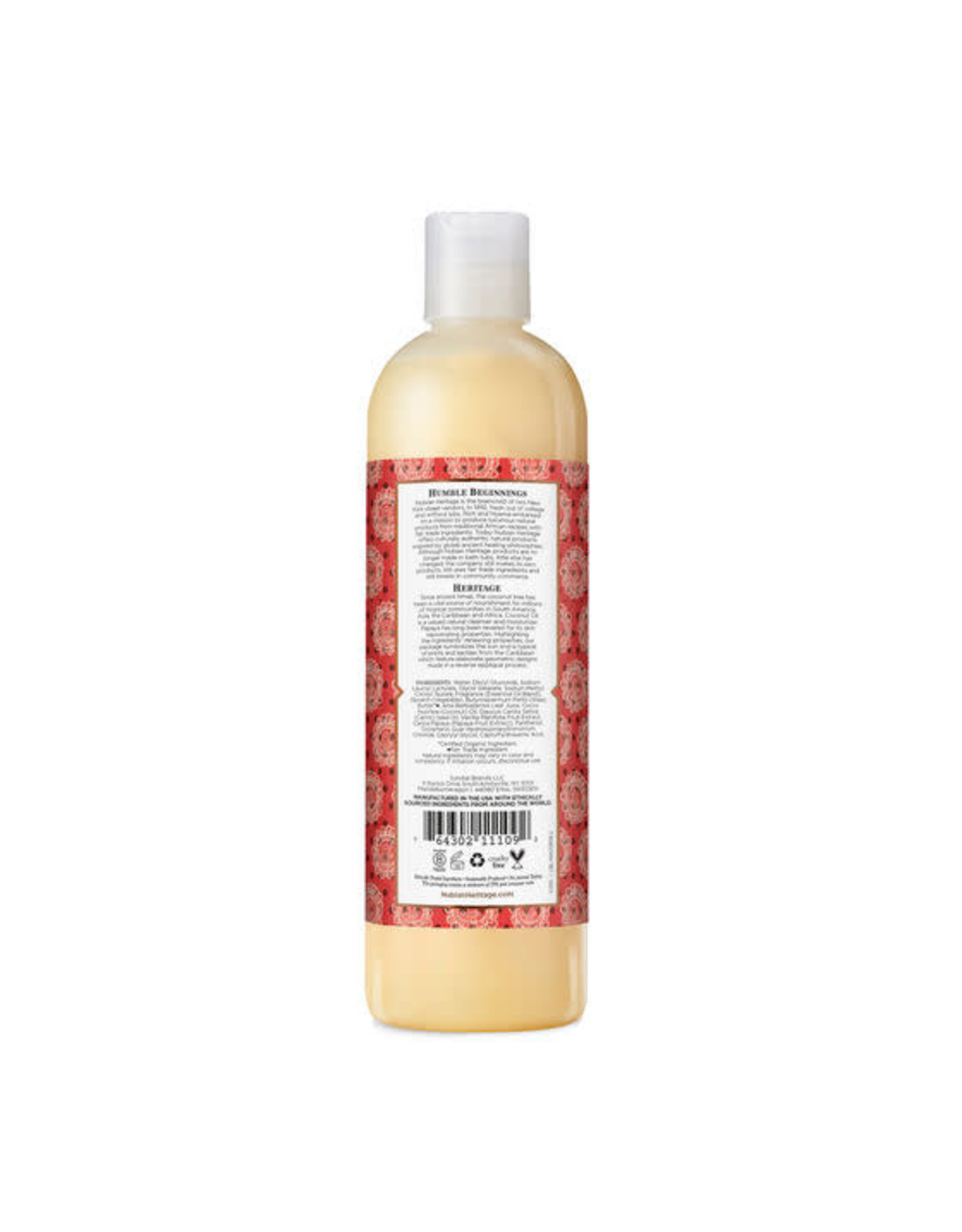 NUBIAN HERITAGE X Nubian Heritage BODY WASH COCONUT PAPAYA 13 OZ