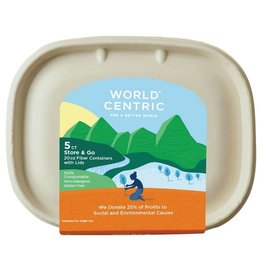 X World Centric Store and Go w/ Lid Compostable