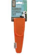 X TO-GO WARE ORANGE REUSABLE REPEAT UTENSIL SETS FOR KIDS
