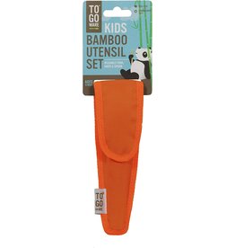 X TO-GO WARE ORANGE REUSABLE REPEAT UTENSIL SETS FOR KIDS