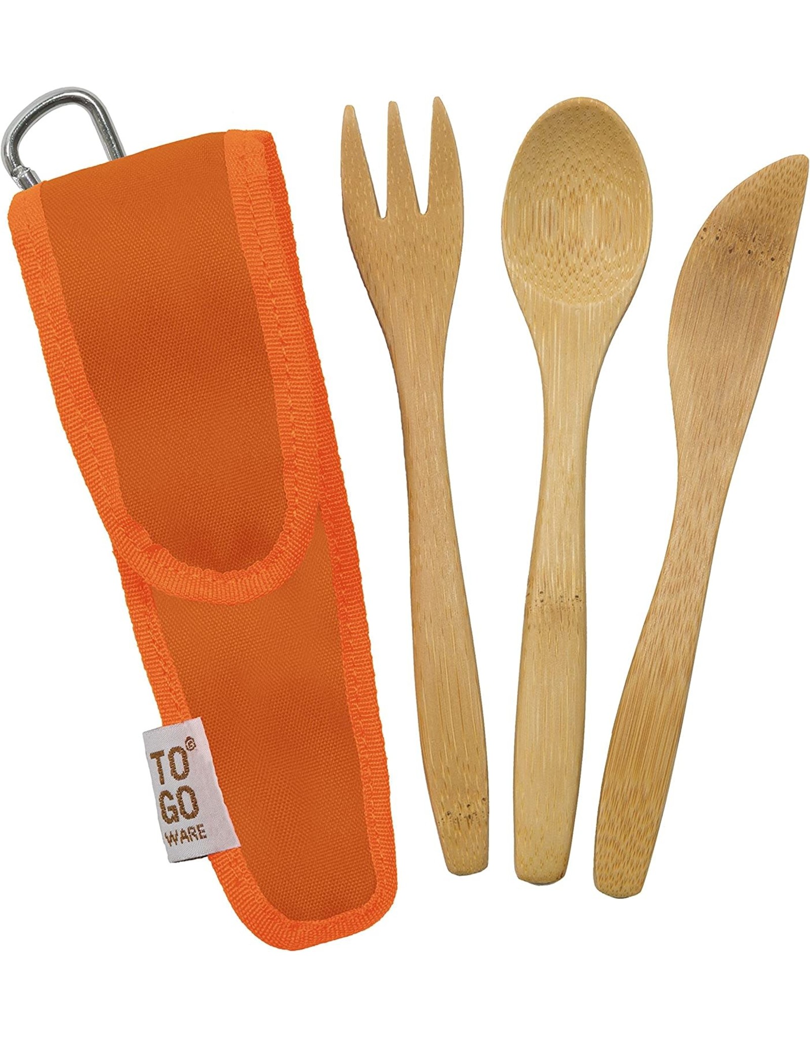 X TO-GO WARE ORANGE REUSABLE REPEAT UTENSIL SETS FOR KIDS