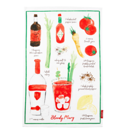 X Stonewall Kitchen Bloody Mary Tea Towel