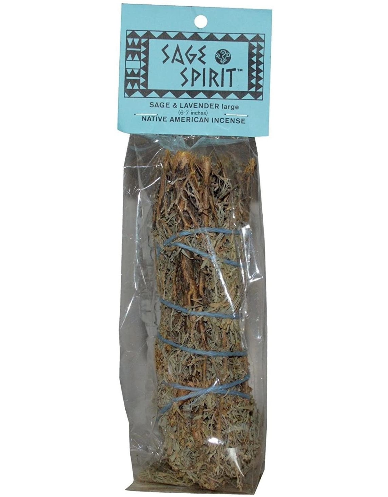 X Sage Spirit Sage & Lavender Smudge Wand 7"