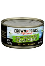 CROWN PRINCE Crown Prince CRAB MEAT WHITE LUMP 6 OZ