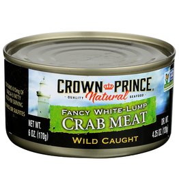 CROWN PRINCE Crown Prince CRAB MEAT WHITE LUMP 6 OZ