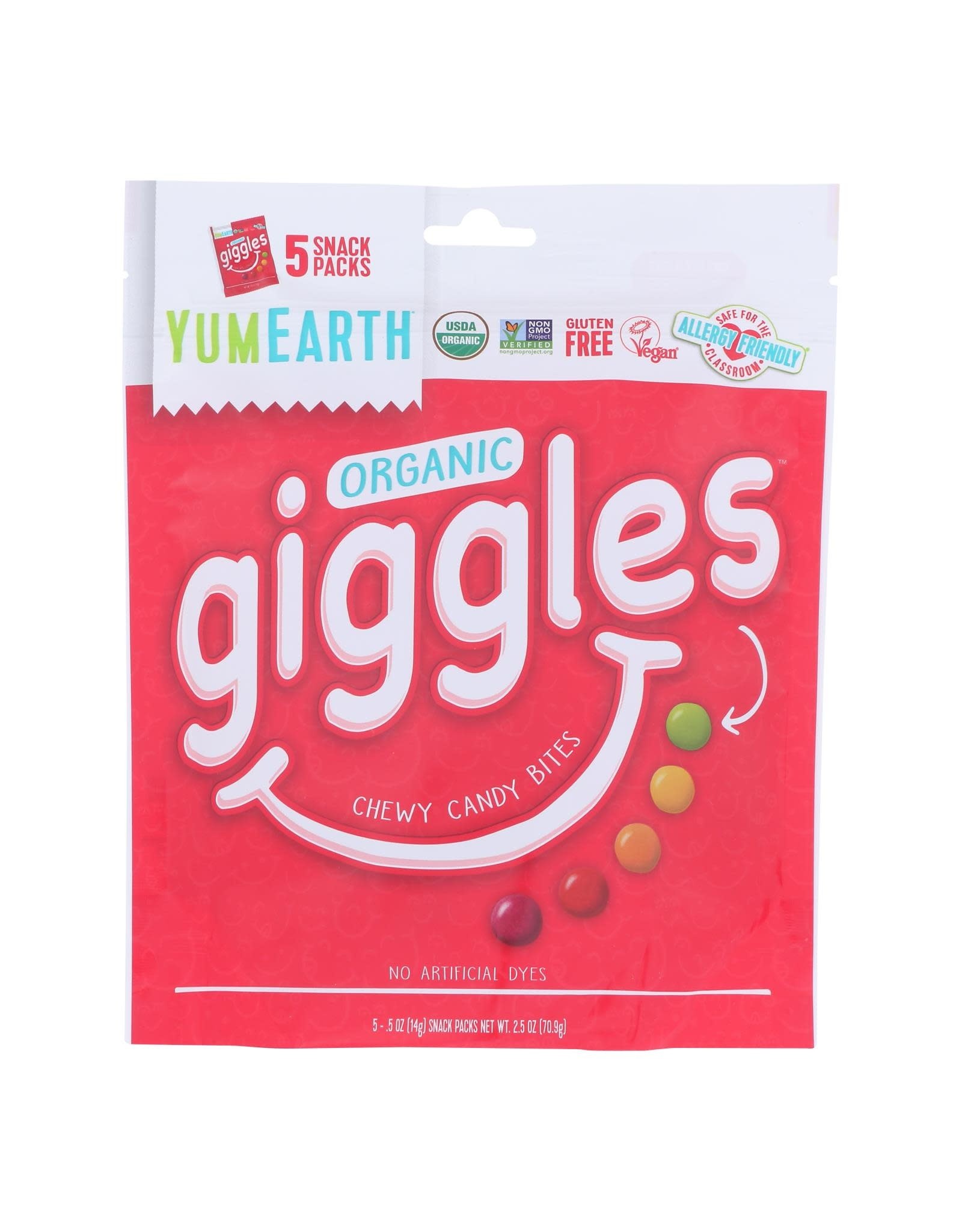 X Yumearth Snack Pack Giggles