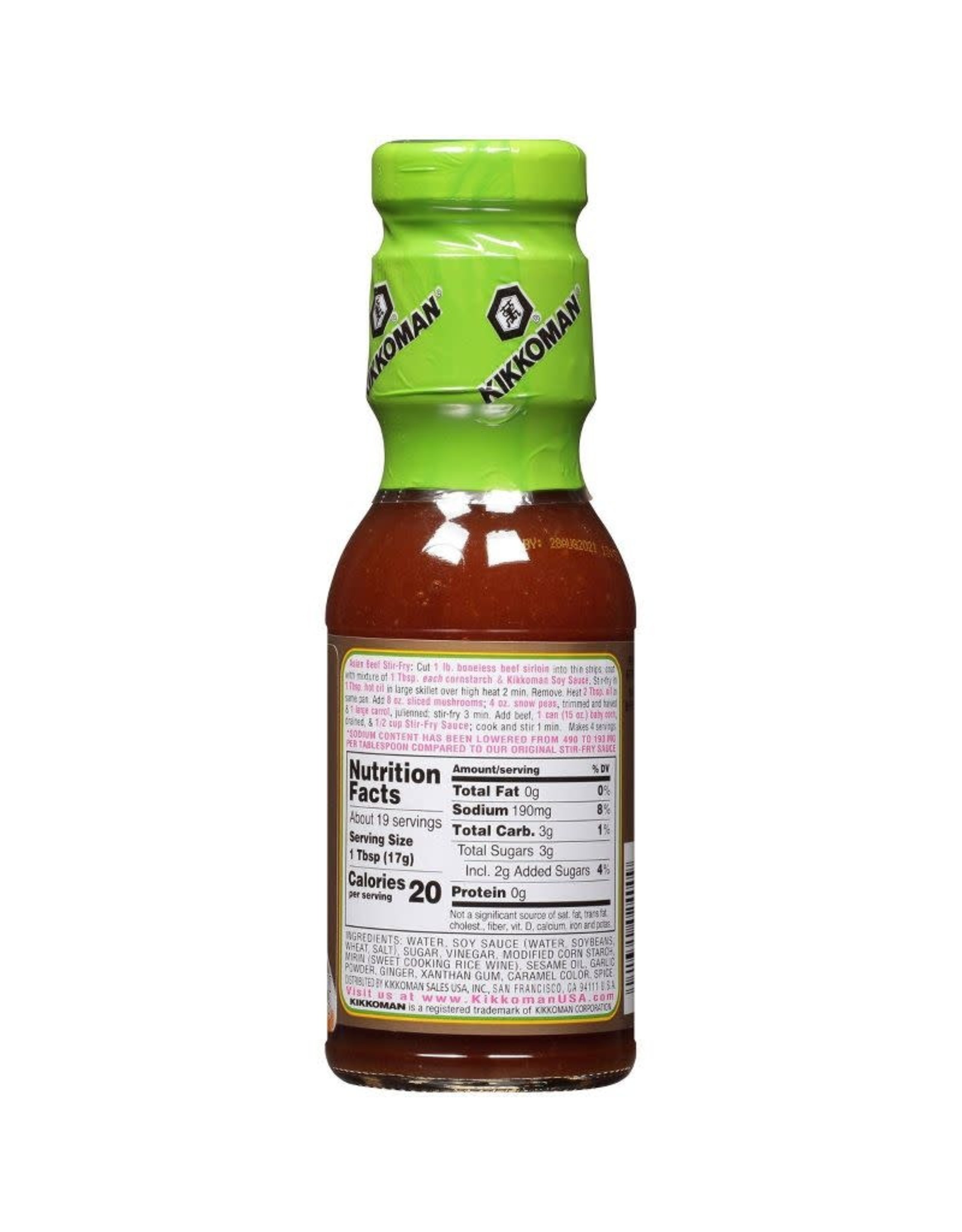 Kikkoman Stir Fry Sauce Dutchmen Organics