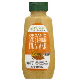 PRIMAL KITCHEN Primal Kitchen MUSTARD SPICY BROWN 12 OZ