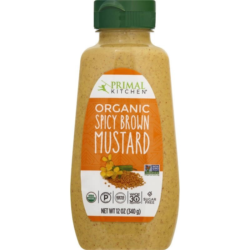 Primal Kitchen MUSTARD SPICY BROWN 12 OZ Dutchmen Organics