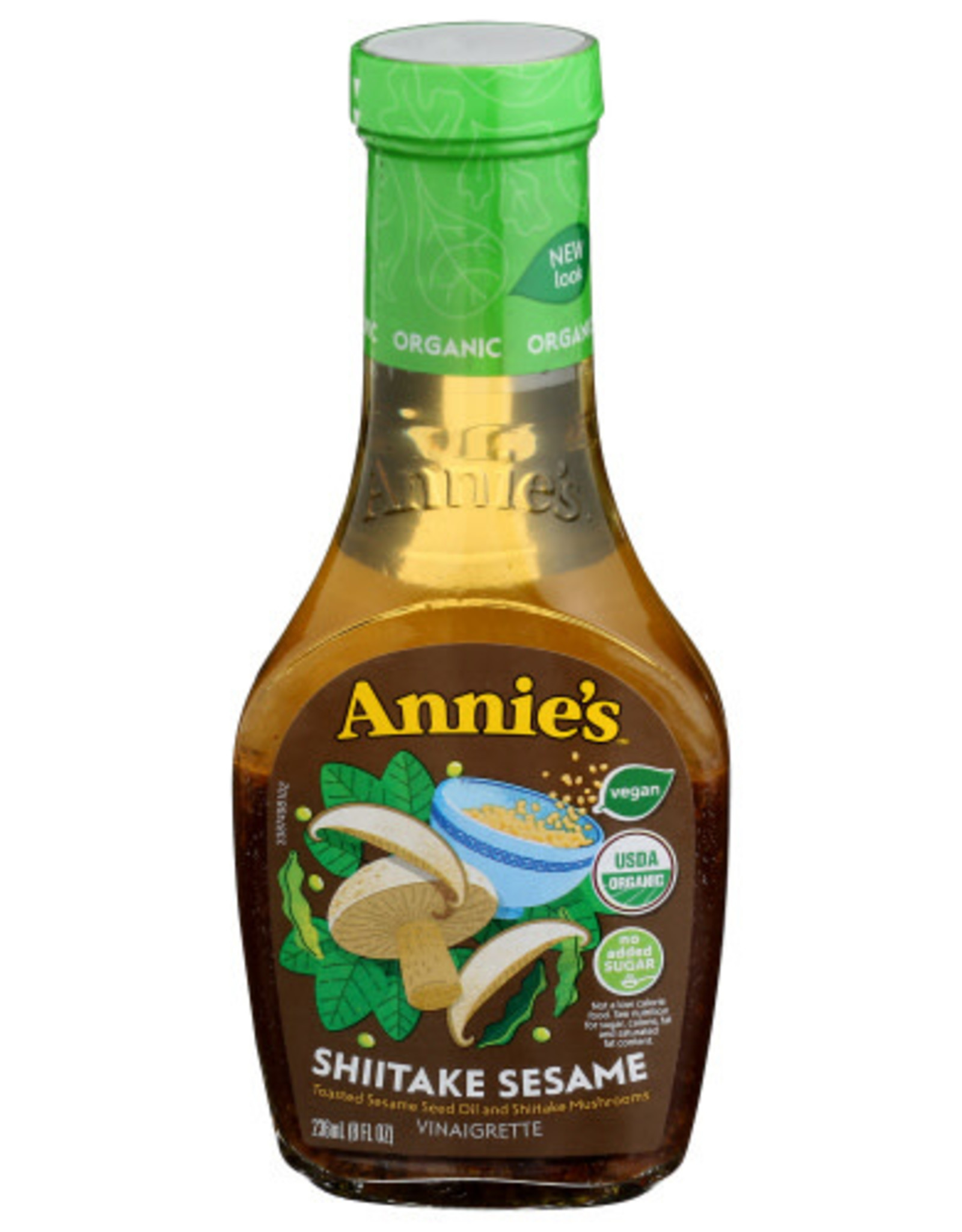 ANNIES HOMEGROWN Annie's DRSSNG VNGRT SHITAKE SSME 8 OZ