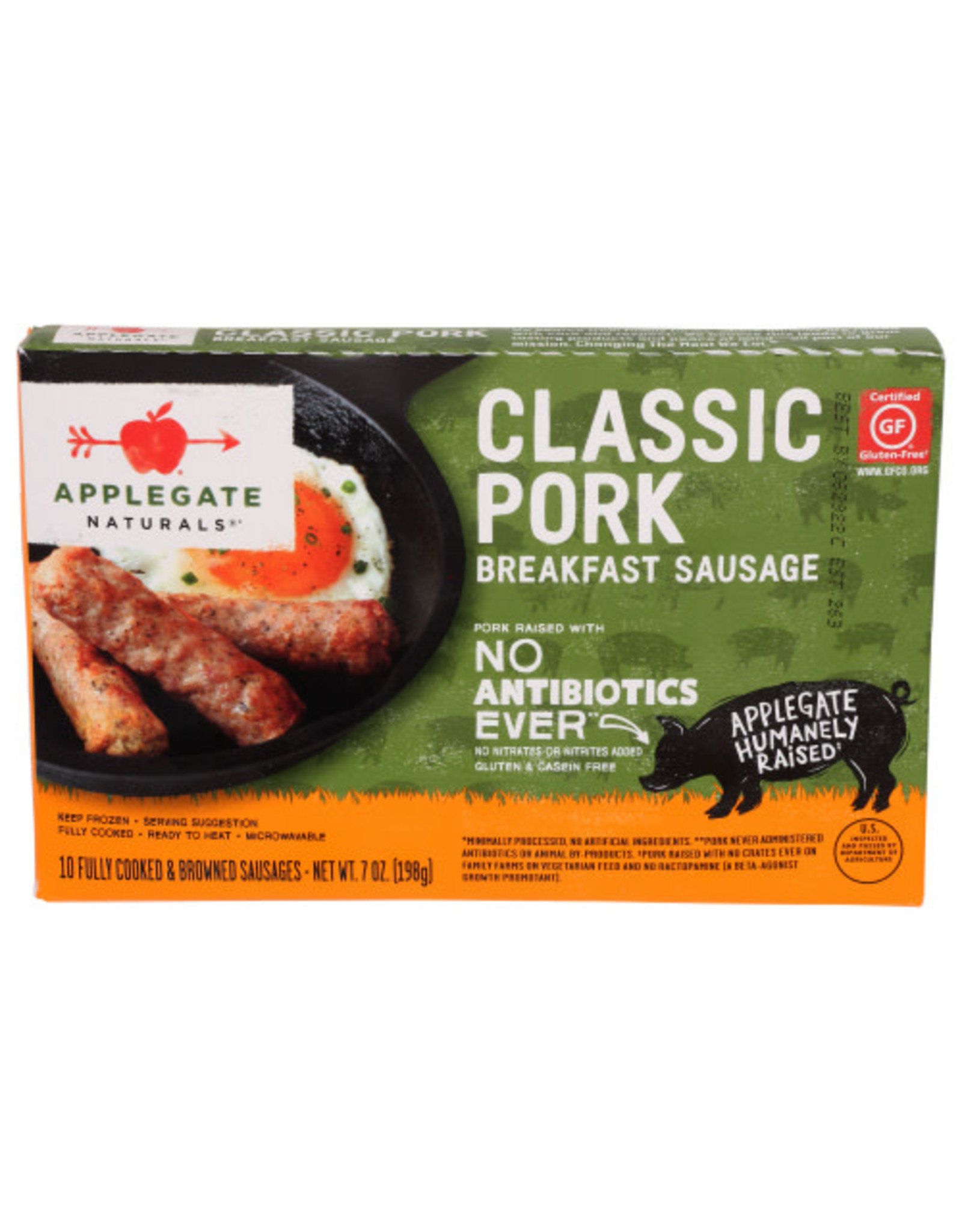 Applegate Naturals Classic Pork Breakfast Sausage 7 oz