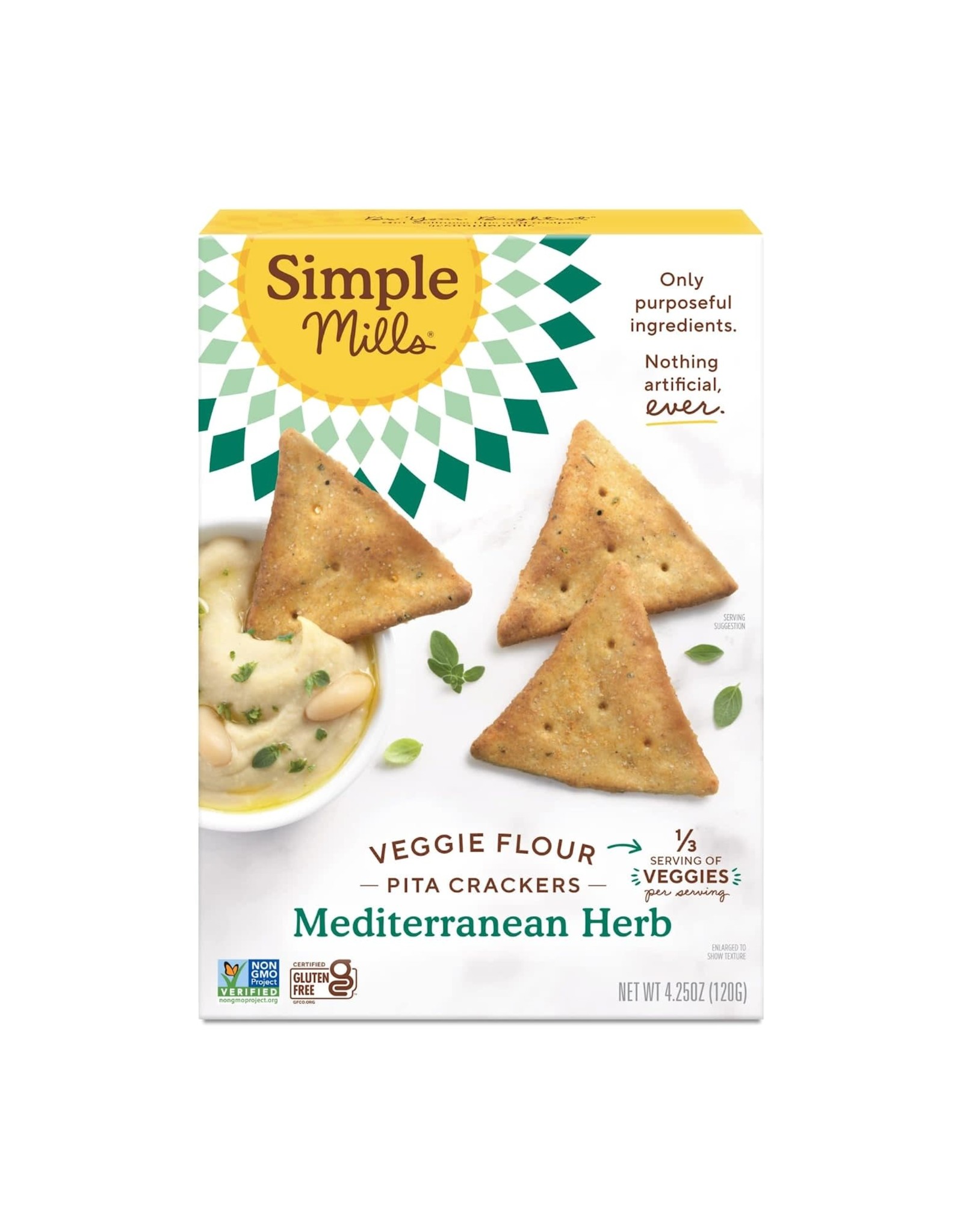 Simple Mills Pita Cracker Medit