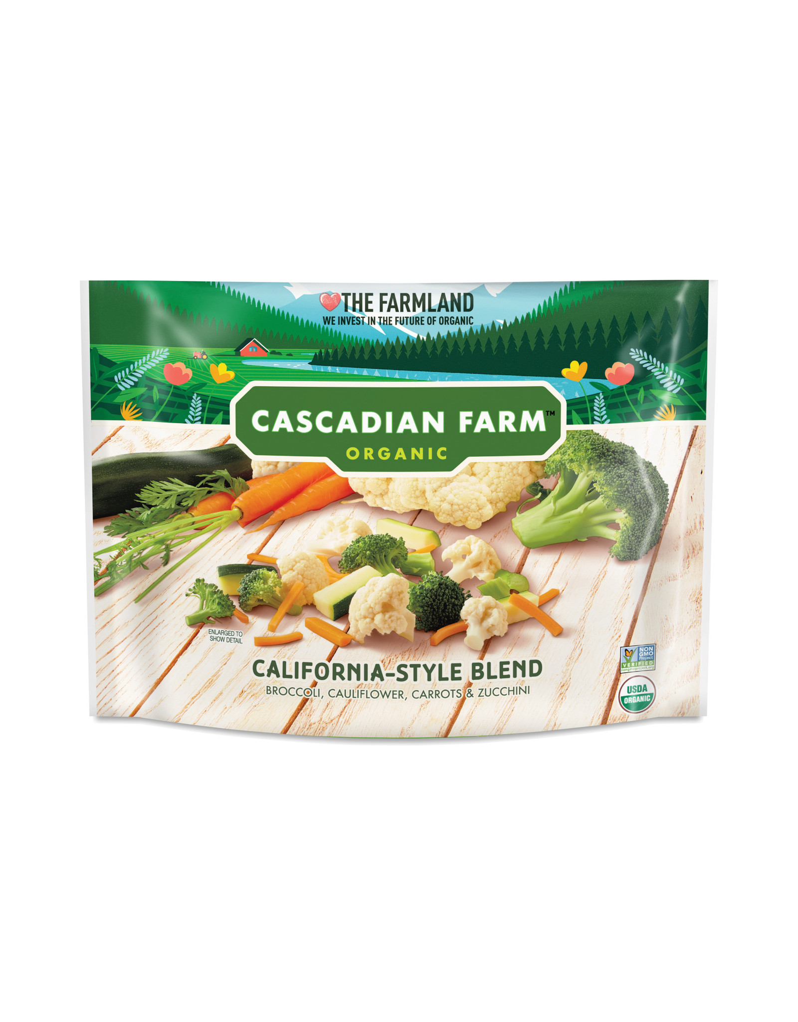 CASCADIAN FARMS VEG CALIF BLEND VEG 10 OZ