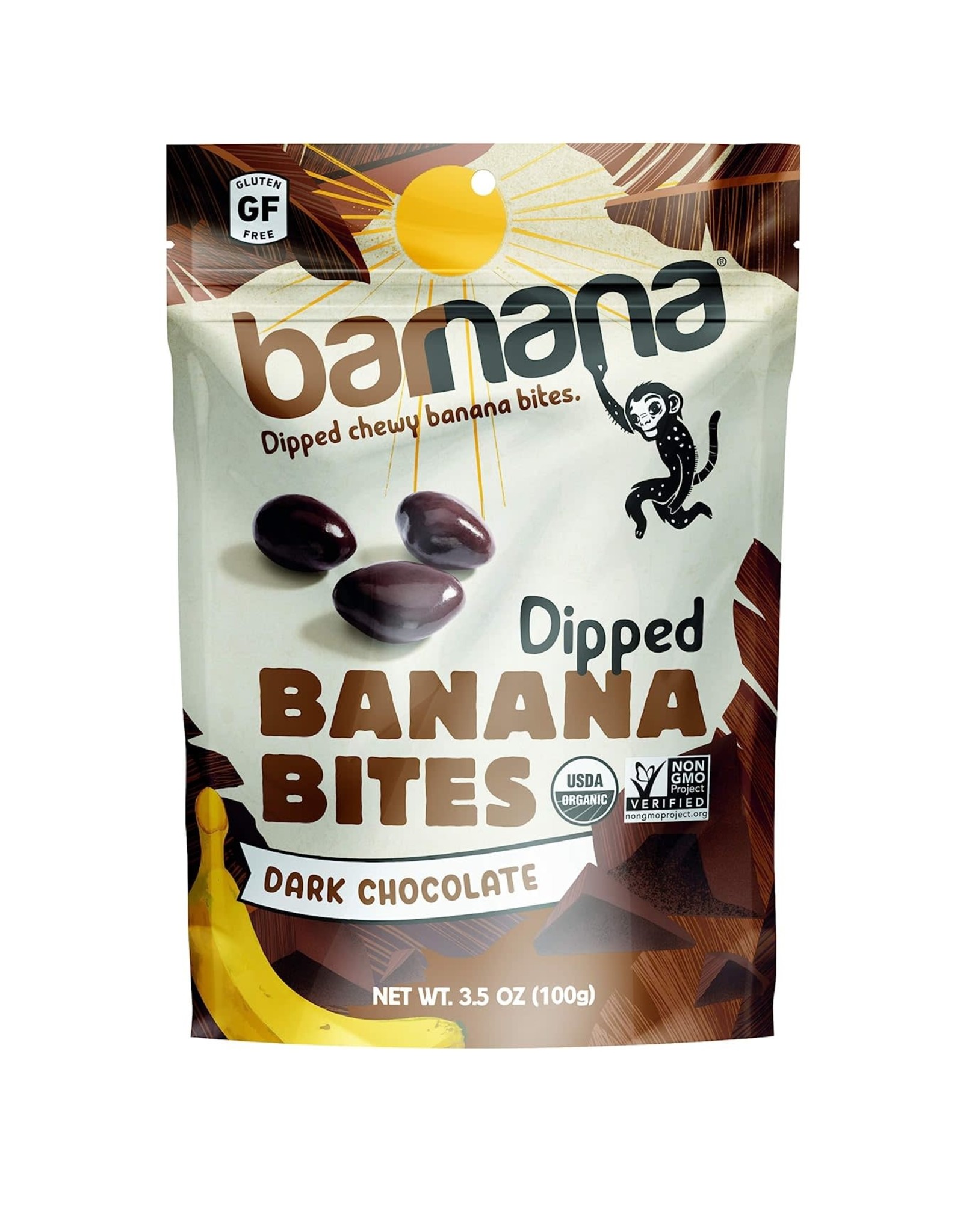 Barnana Banana Bites Chew Chocolate
