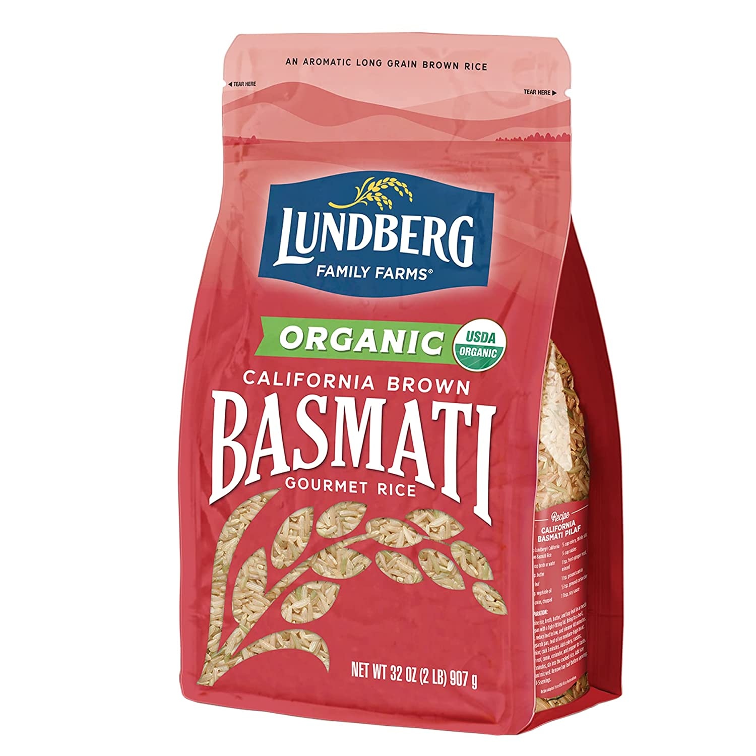 Lundberg Brown Basmati Rice Dutchmen Organics