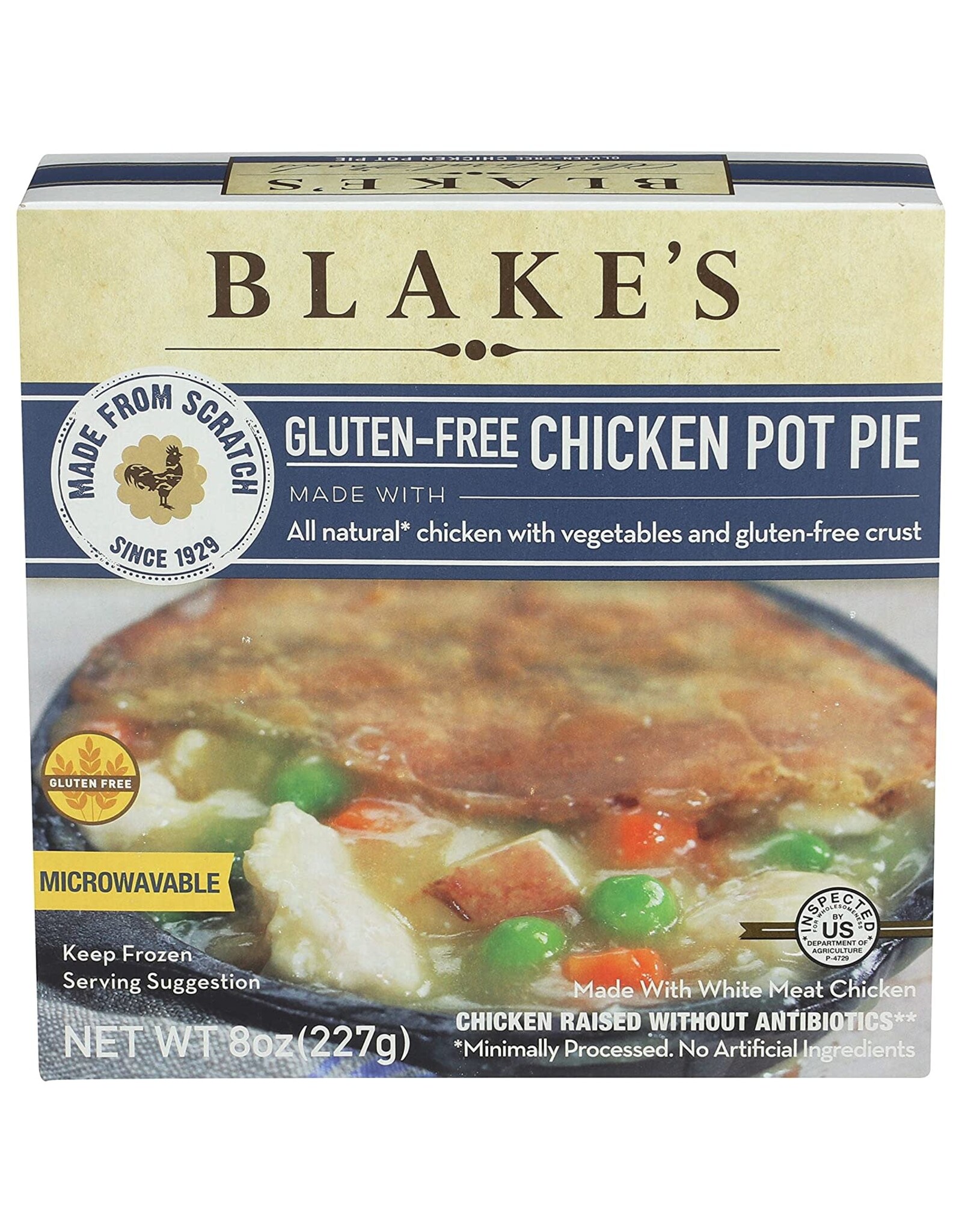 BLAKES Blakes POT PIE CHICKEN GF ALNTRL 8 OZ