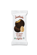 JUSTIN'S DARK CHOCOLATE PEANUT BUTTER CUPS, 2 COUNT