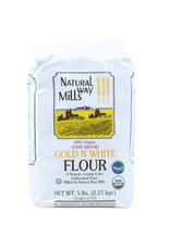 Nat. Way Mills Org. Gold & White Flour, 5lb