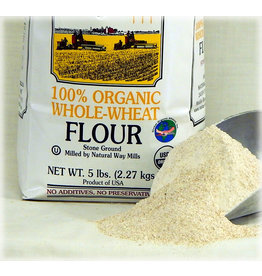 Natural Way Mills Organic Whole Wheat Flour, 5lb