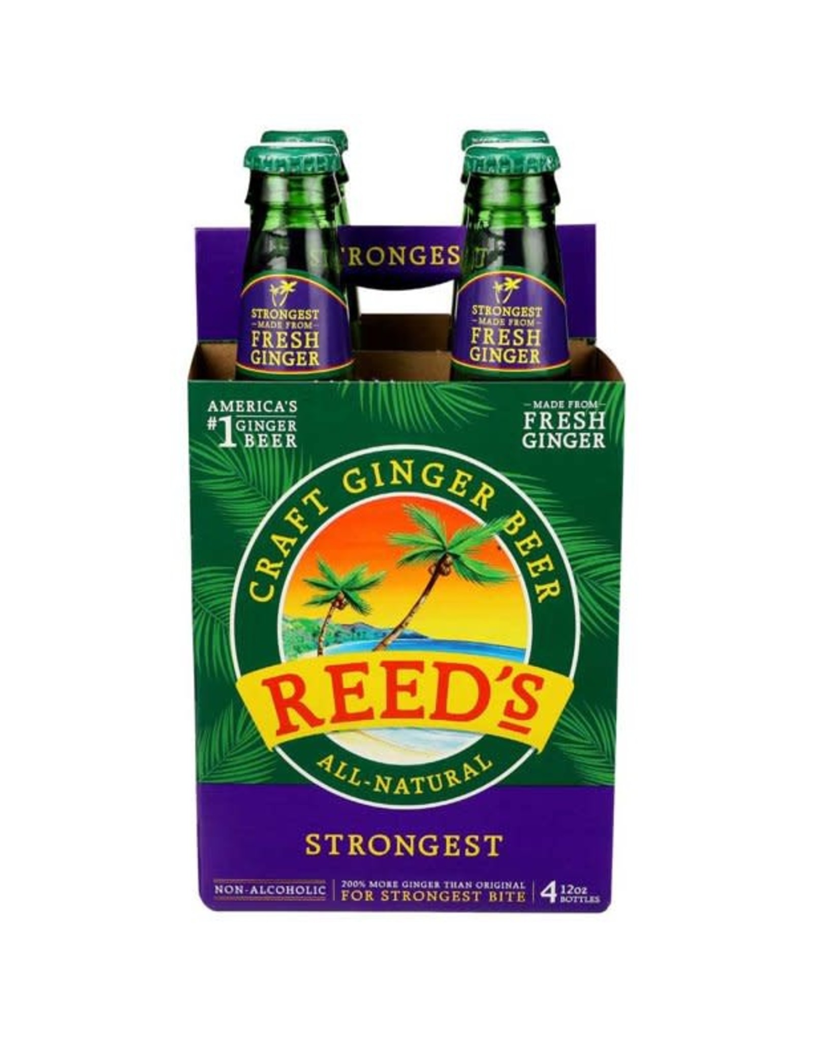 REEDS STRONGEST GNGR BREW 4/12 OZ