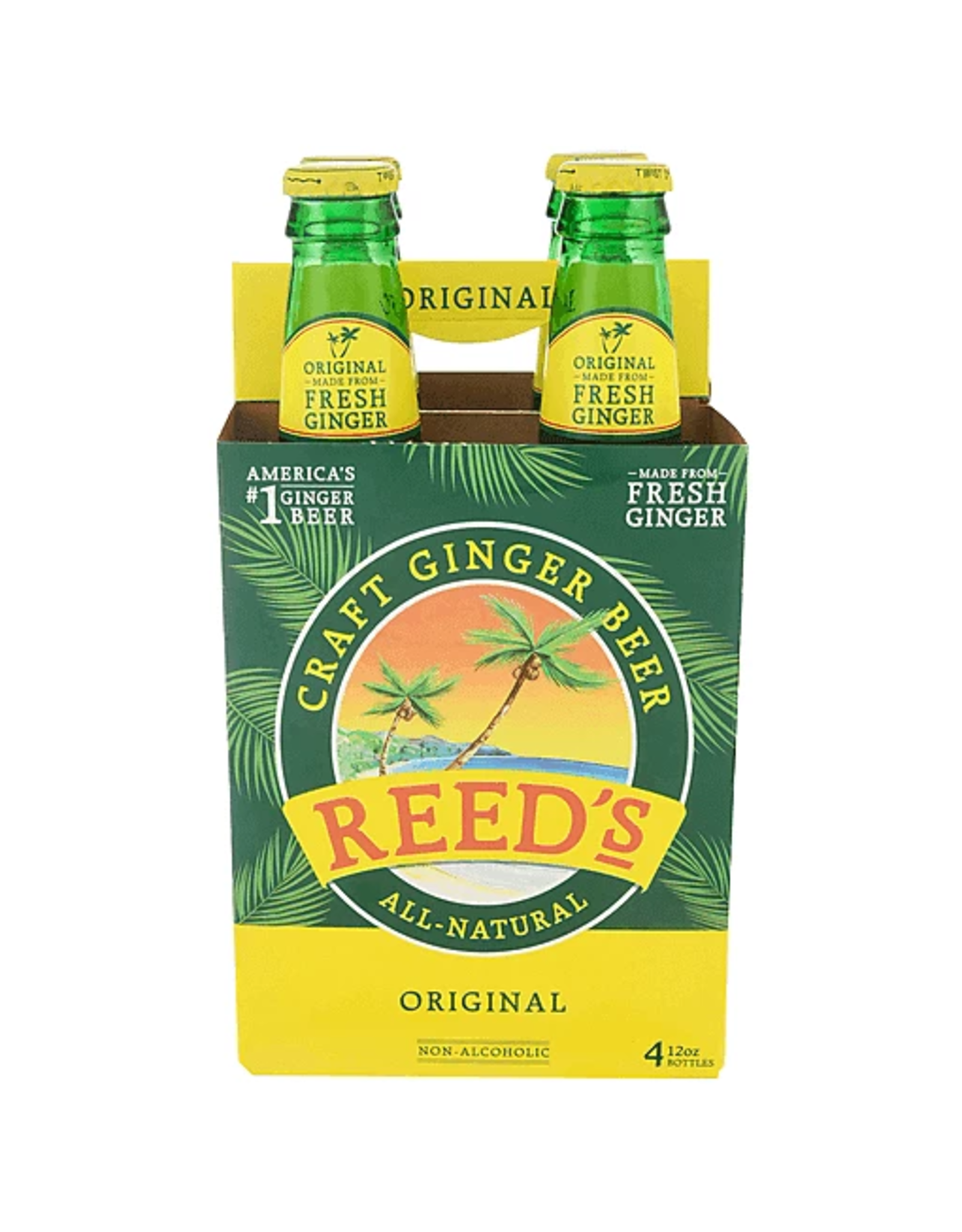 REEDS SODA 4PK GINGER ORGNL 48 FO