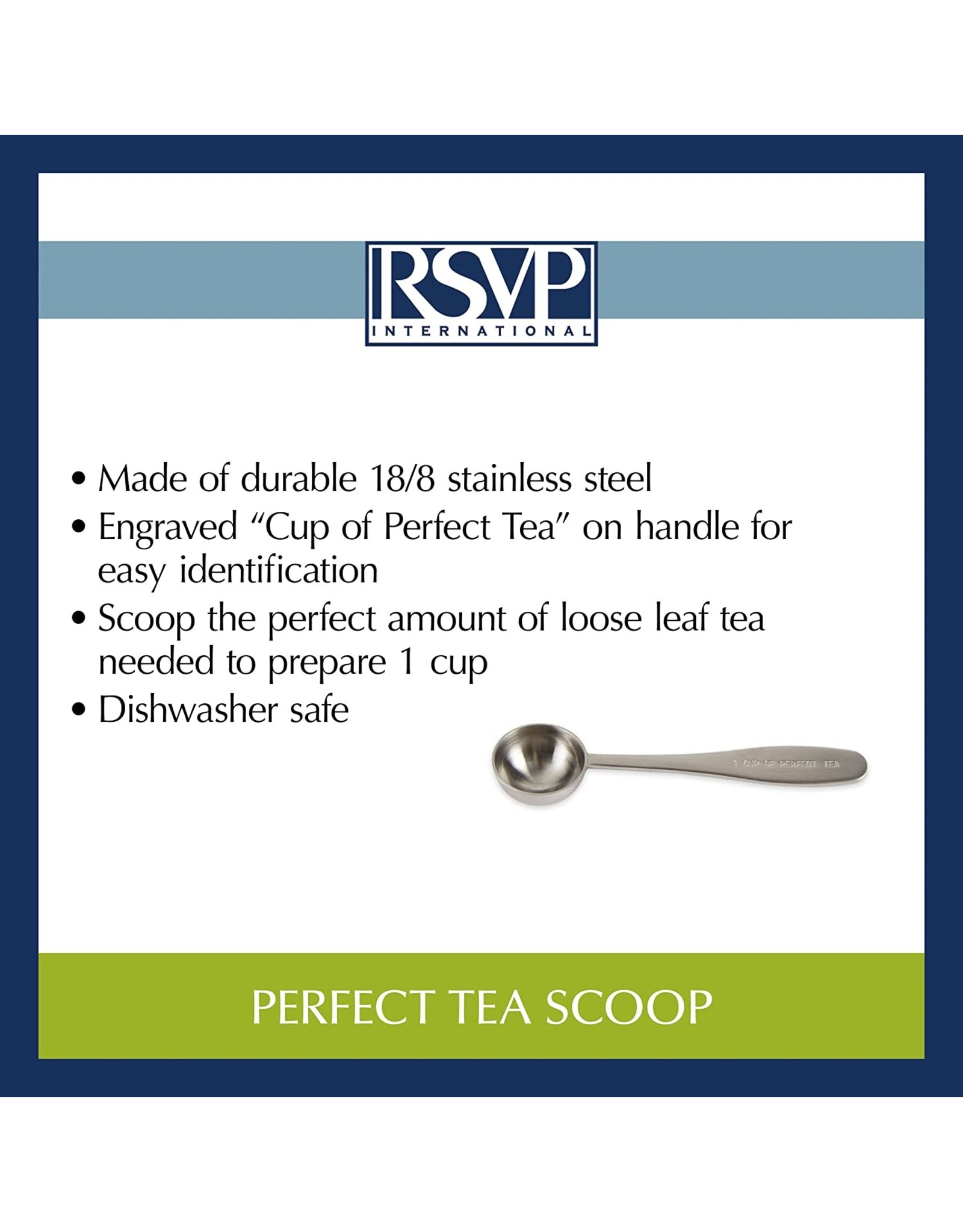 RSVP Perfect Tea Scoop