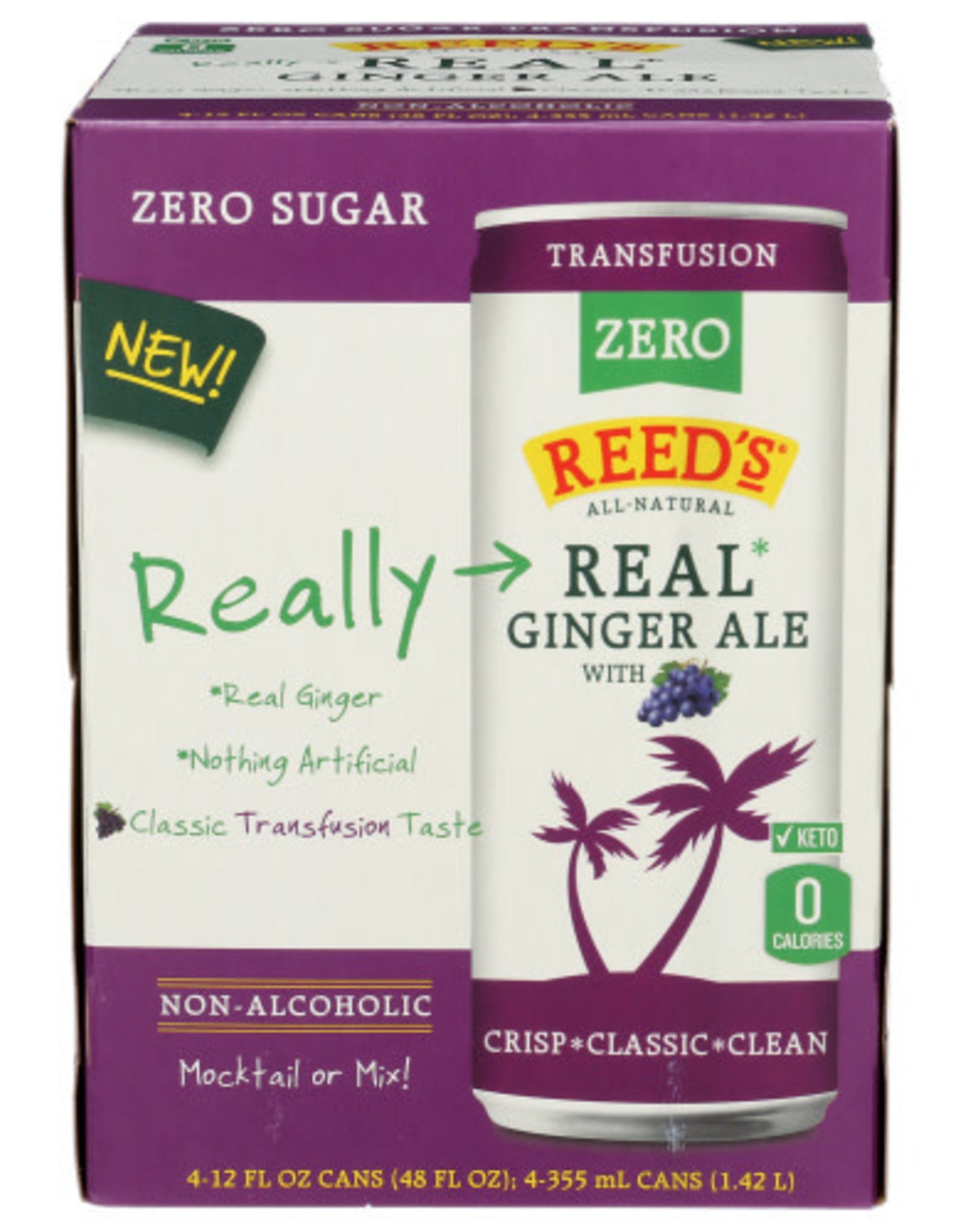 Reeds Ginger Ale Transfusion