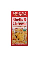 ROAD'S END ORGANIC™ ROAD’S END CHEDDAR STYLE SHELLS & CHEESE, 6.5 OZ.