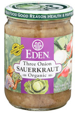 Eden Three Onion Sauerkraut 18oz