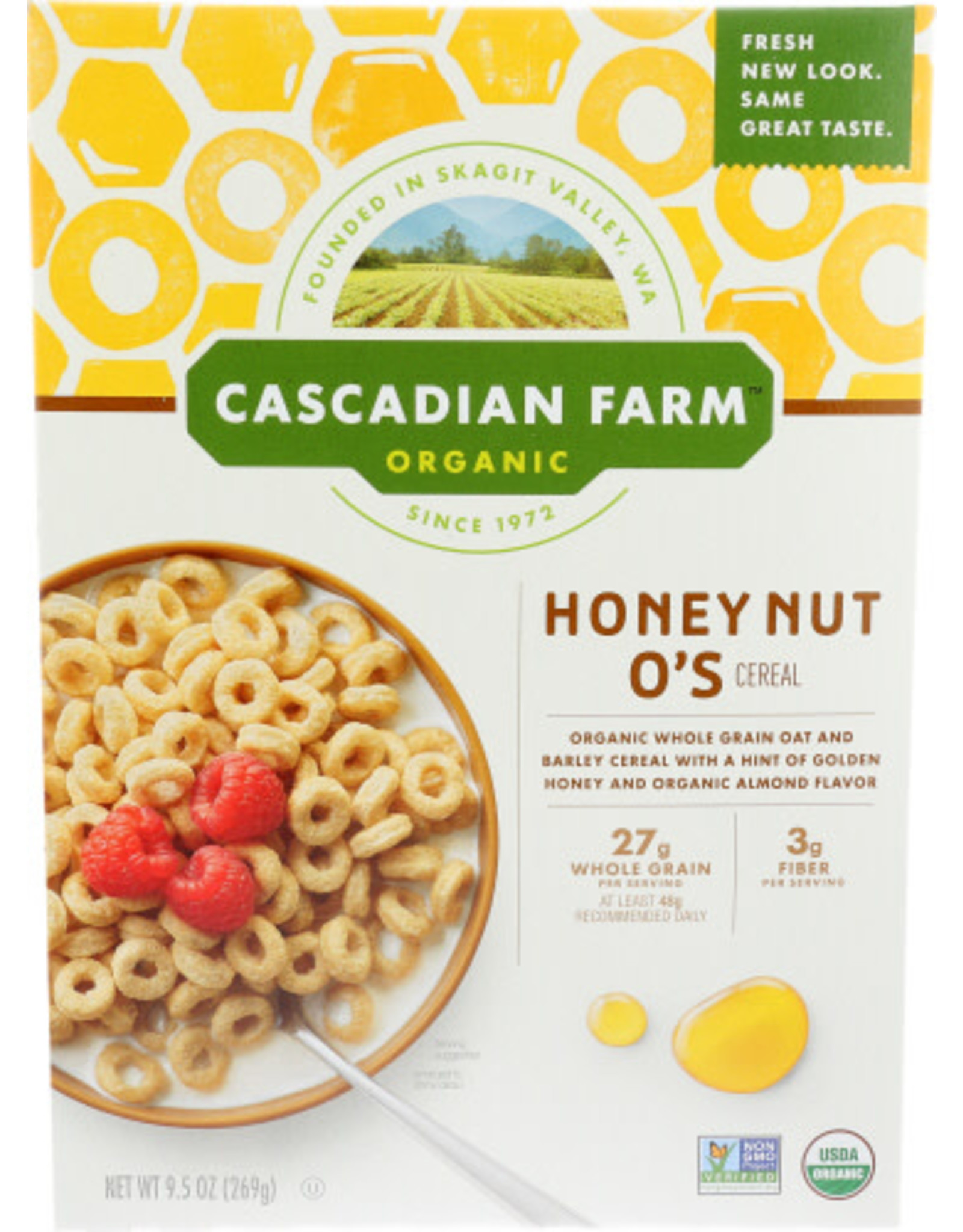 Cascadian  Cereal Honey Nut O's