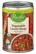 Pacific Foods Soup Vegetable Lentil