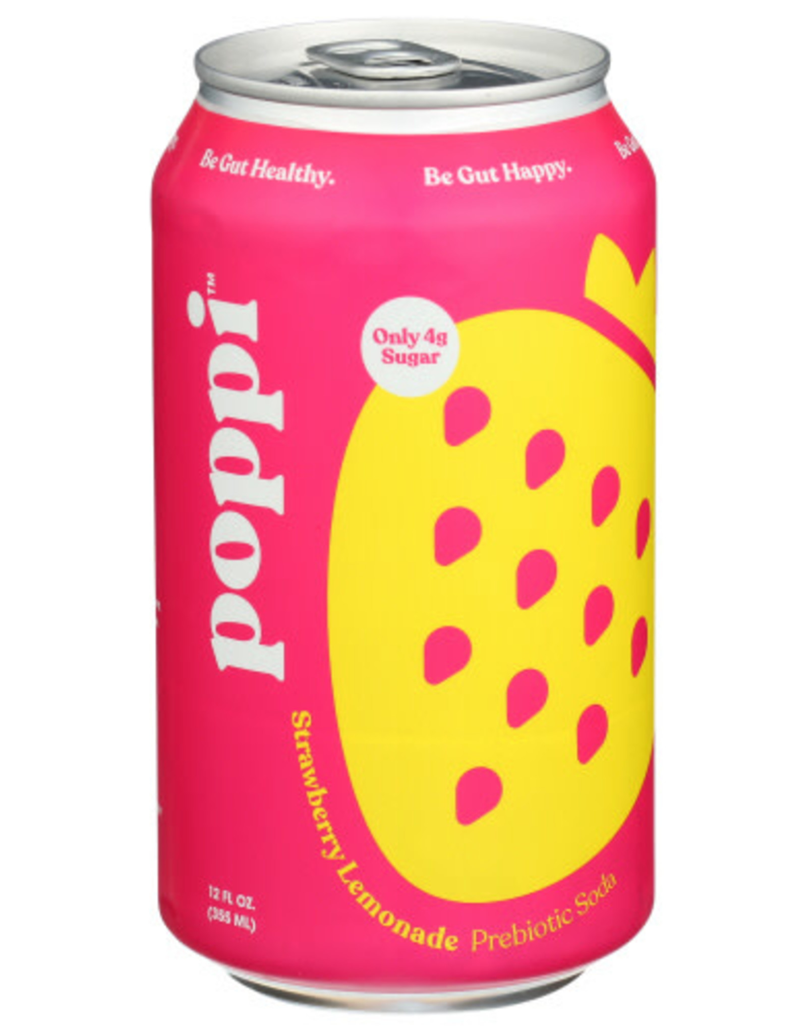 Poppi Drink Probtic Strawberry Lemonade
