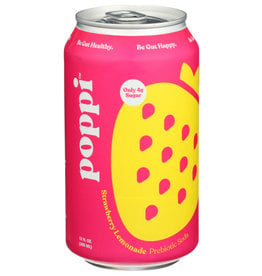Poppi Drink Probtic Strawberry Lemonade