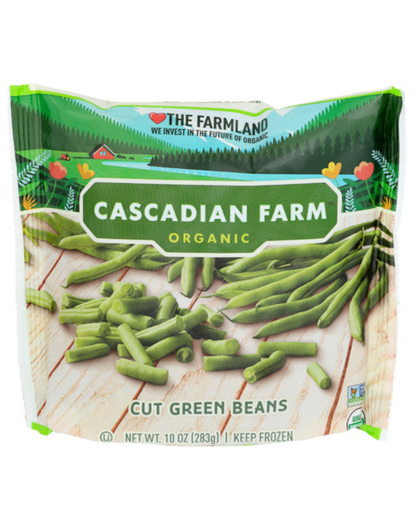 CASCADIAN FARMS Cascadian Farm Cut Green Beans 10 oz