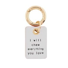Chew Everything You Love Collar Charm