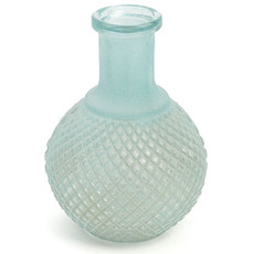 Frosted Glass Bud Vase