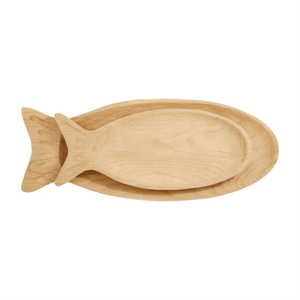 Wood Fish Trays