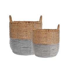 Grey Delray Seagrass Baskets