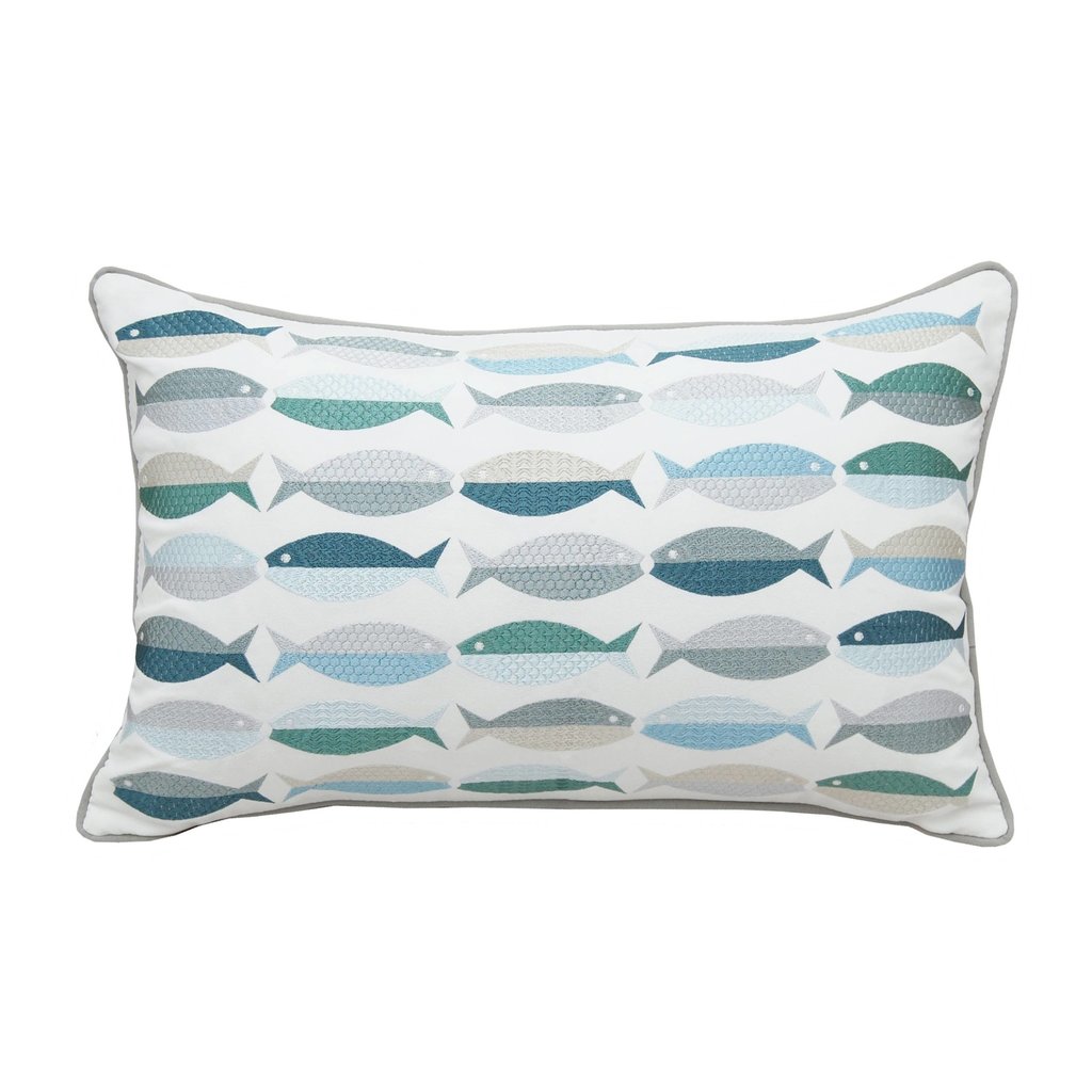 outdoor fish pillows