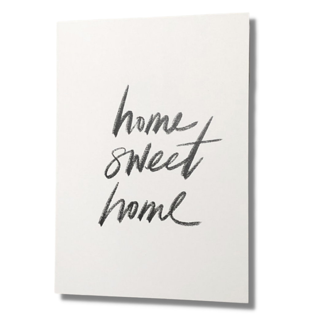 Home Sweet Home Designer Card