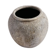 Grey Luna Decorative Pot