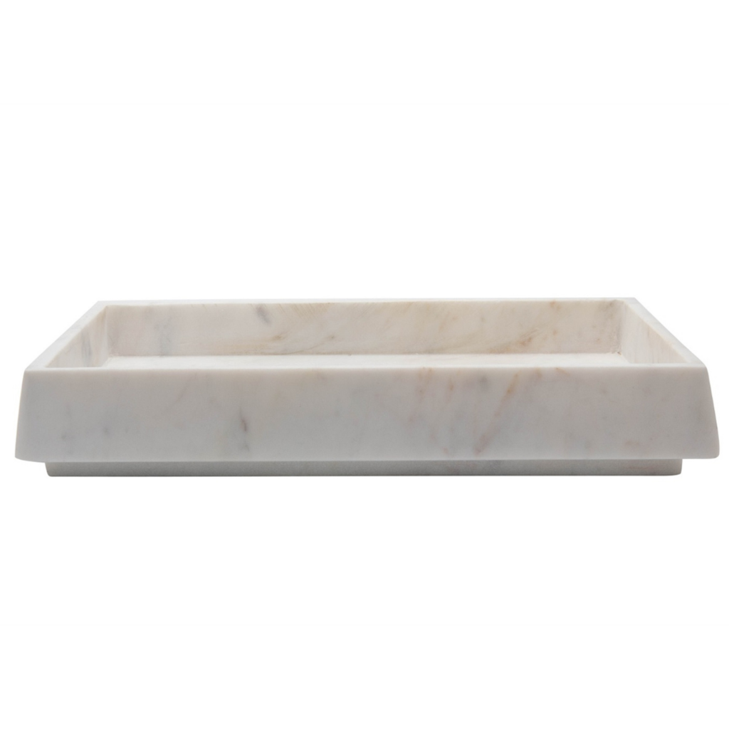 White Marble Tray