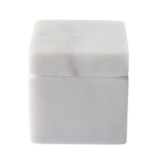 Square Marble Pill Box