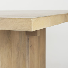 Natural Wood Dining Table