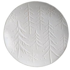 Winter Forest Serving Platters