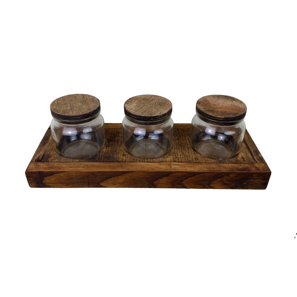 Triple Apothecary Trays