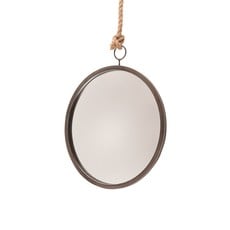 Round Mirror With Rope