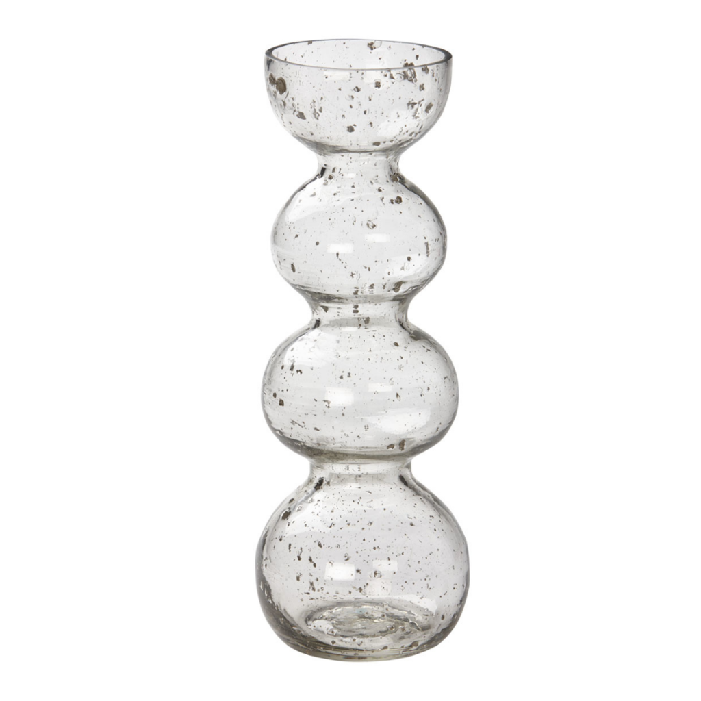 Bella Pebble Glass Vases